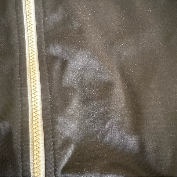 Nike Womens Full Zip Warm Up Track Jacket Pre Game Size S Black White Red Tag - Picture 12 of 12